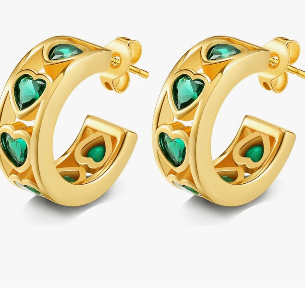 Mini Delicate 925 Sterling Silver Gold Stud Earrings